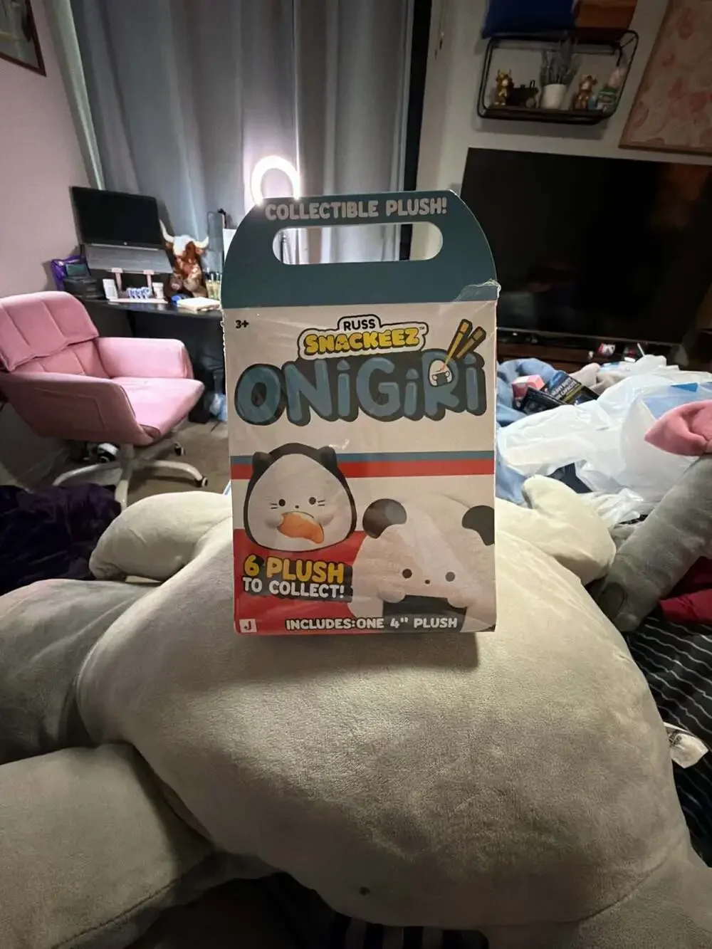Russ Snackeez Onigiri Blind Bag Collectible 4-inch Plush Toy
